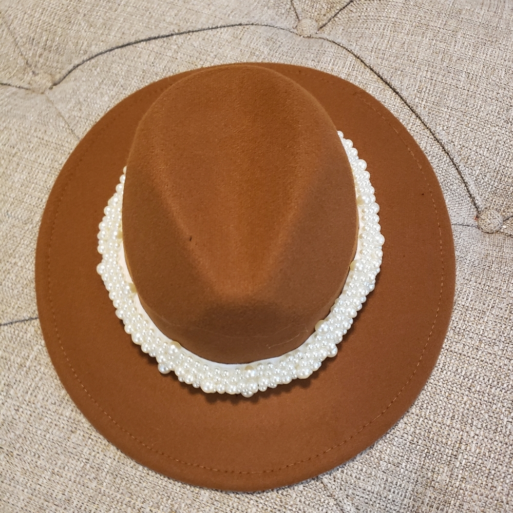 Pearl Chic Fedora